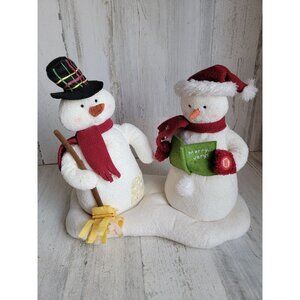 Hallmark caroling Snowmen Jingle pals Xmas animated decor figure